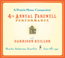 A Prairie Home Companion: The 4th Annual Farewell Performance